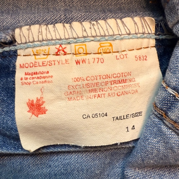 Vintage 80s High-Waisted Midi Denim Skirt – Full A-Line - Picture 6 of 7